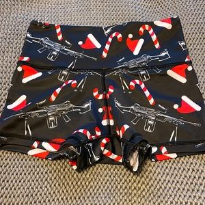 Combat Iron Apparel AR Christmas Shorts